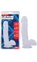 Click to see product infos- Gode Transparent Hi-Rubber - Chisa Novelties - Clear - Size 7 Inches