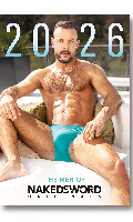 Click to see product infos- The Men of Naked Sword  2026 - Calendar XL