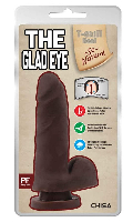 Cliquez pour voir la fiche produit- Gode T-Skin So Natural ''The Glad Eye'' - Chisa Novelties - Marron