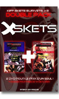 Click to see product infos- Kiff Skets Survets 1+2 - Double Pack DVD XSkets