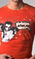 Click to see product infos- Tee-Shirt ''Boxing'' PriapeWear - Red - Size S