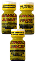 Click to see product infos- Poppers Jungle Juice Anglais - 25 ml x 3