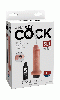 Cliquez pour voir la fiche produit- Gode Ralistic Squirting - King Cock - Chair - Taille 6'' (15cm)