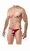 Cliquez pour voir la fiche produit- Thong Classic C4M03 - Cut4Men - Rouge - Taille M