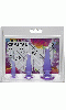 Cliquez pour voir la fiche produit- Anal Initiation Kit Crystal Jellies - Doc Johnson - Violet