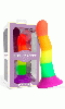 Click to see product infos- Dildo ''Rainbow'' Multicolore 17.5 cm