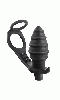 Click to see product infos- Plug Anal Vibro + Cockring - Blue Junker