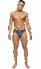 Click to see product infos- MiniSlip Bikini Cutout ''Heather Haze'' Male Power - Gray - Size M