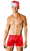 Click to see product infos- Tenue Père Noël Sexy pour Homme - Red/White - Size S