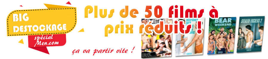 Films DVD XXX Men.com acheter depuis la France en PORT GRATUIT !