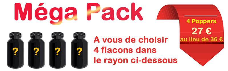 Achetez vos Poppers en promo en reception rapide et discrete