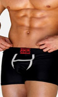 Click to see product infos- Boxer BodyFlex Trainer Trunk - Jackadams - Black/White - Size S