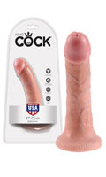Click to see product infos- Realistic Stiffy - King Cock - Natural - Size 6 Inches