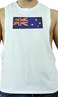 Click to see product infos- Débardeur ''Australie'' - White - Size S