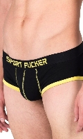 Click to see product infos- Shorty ''Endurance'' - Sport Fucker - Black/Yellow - Size S